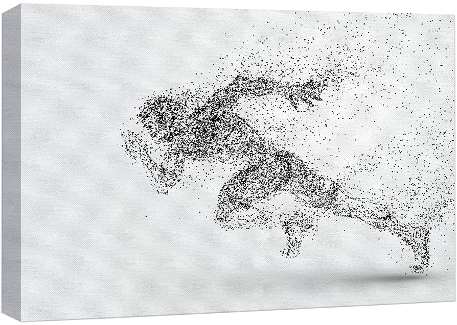 Amazon.com: wall26 Canvas Print Wall Art Dot Explosion